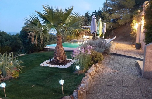 Les Issambres Villa | Villa with pool and 180° sea view, 500m from the beach, air-conditioned