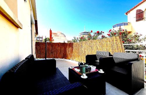 Palavas-les-Flots Villa | Villacantarela, Plage, Vue mer, Centre ville