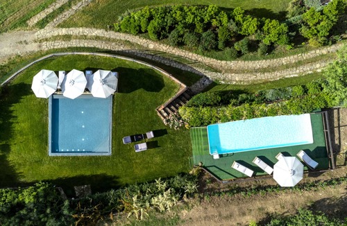 Panzano in Chianti Condo | Ville Il Paradiso with Private Pools, Garden, Terraces, Ideal for Weddings