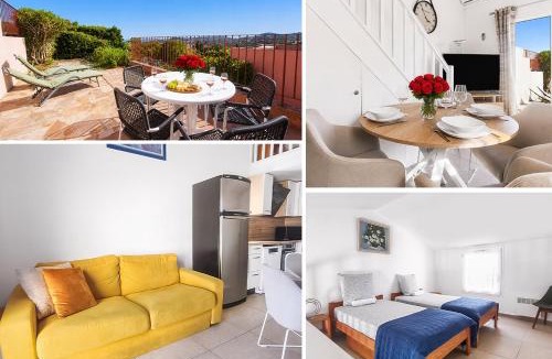 Cavalaire-sur-Mer Apartment | Vue Mer, Piscine, Terrasse Privée et Clim