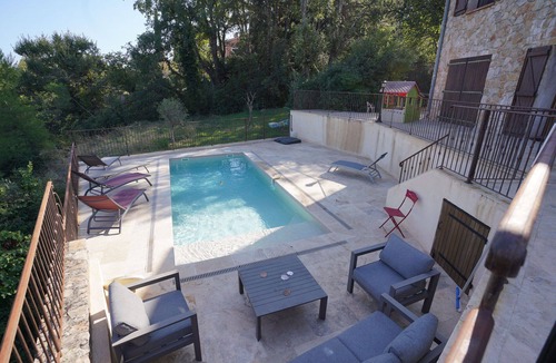 Draguignan Villa | Wonderful private villa with private pool, A/C, WIFI, TV, terrace, pets allowed and panoramic view