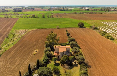 Tarquinia Villa | Wonderful private villa for 8 guests with WIFI, terrace and pets allowed