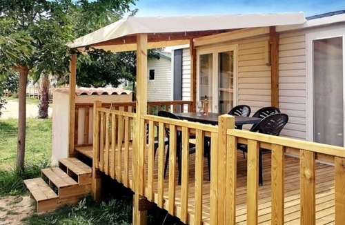 Saint-Mitre-les-Remparts House | ZEcamping 3* pataugeoire piscine locatif TV clim 29m2 6 pers