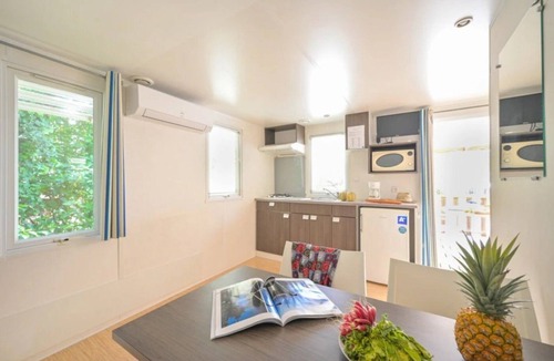 Castries House | ZEcamping 3 étoiles animé toboggans dog friendly locatif TV clim 23m2