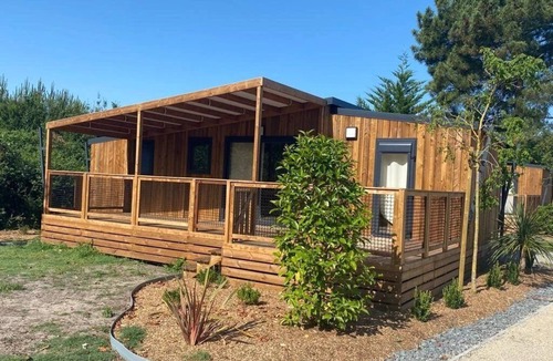 Sigean House | ZEcamping 3* animaux acceptés cottage LV BBQ clim 28m2 4 pers