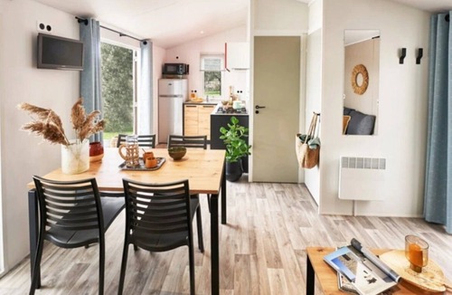 Bauduen House | ZEcamping 3* dog friendly mobil-home TV clim 29m2 5 pers