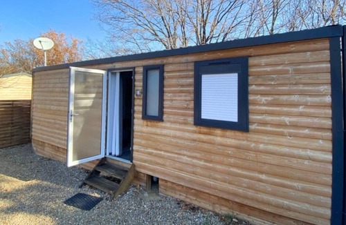 Bauduen House | ZEcamping 3* dog friendly mobil-home TV clim 29m2 5 pers