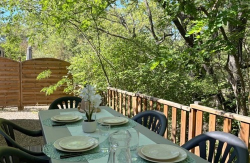 Bauduen House | ZEcamping 3* dog friendly mobil-home TV clim 29m2 5 pers