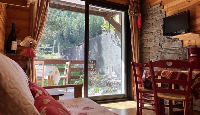 250m from shops, balcony, tv, 38m², Pra Loup