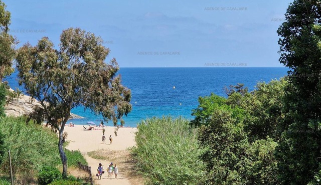 3-room apartment in Cavalaire-sur-Mer - Terrace with sea view and parking