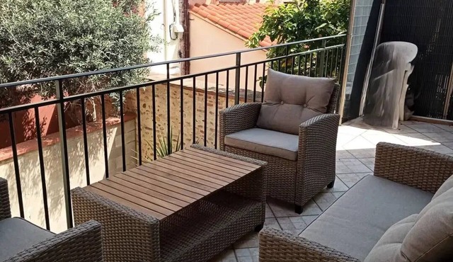 4-bedroom house, air-conditioned, with a terrace and garage, in a peaceful setting 8EGLI10