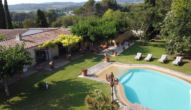 Air conditioned House with private pool, very large garden &organic vegetable