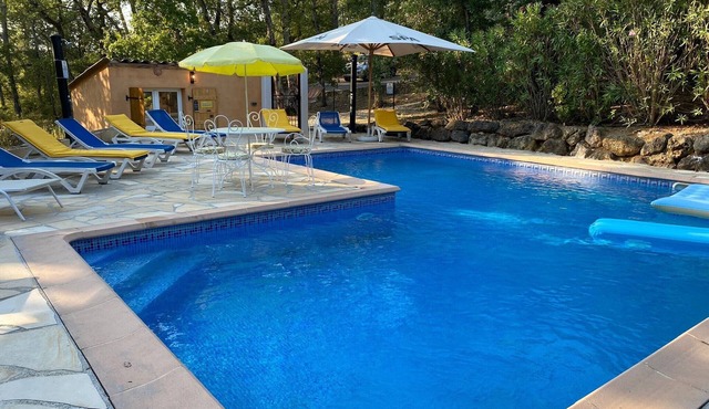 Air-conditioned villa with swimming pool - 18 people