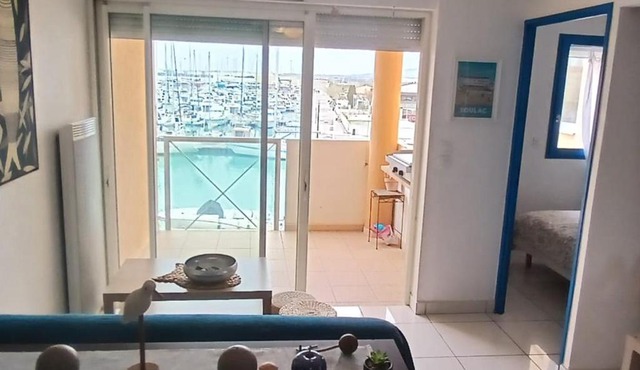 Appartement cosy vue port - 4 pers. - FR-1-785-17