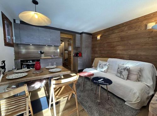Appartement lumineux 2 pièces cabine au Monêtier-les-Bains, proche pistes, avec parking - FR-1-330F-239