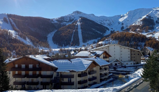 Auron: superb renovated 3/4-room chalet-style apartment for 6 people