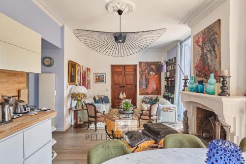Bastide de la Moliere Cosy appartement avec terrasse 2 chambres vue parc et piscine