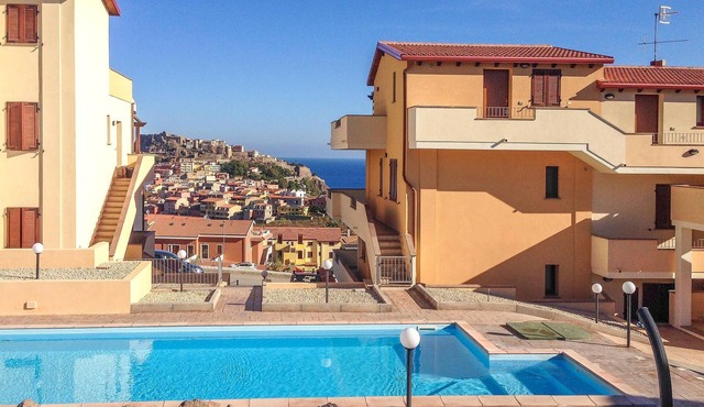 Beach front apartment in Castelsardo -SS- with swimming pool