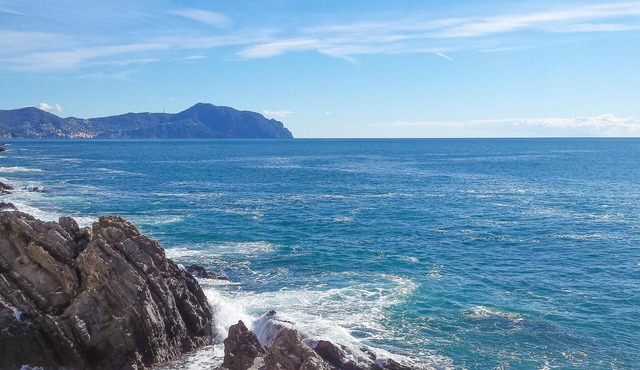 Beach front apartment in Chiavari with WiFi in Chiavari