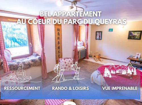 Bel appartement confortable et lumineux Molines en Queyras - Saint Véran