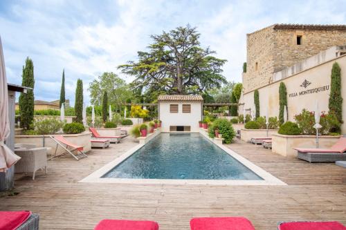Boutique Hôtel La Villa Montesquieu & sa piscine