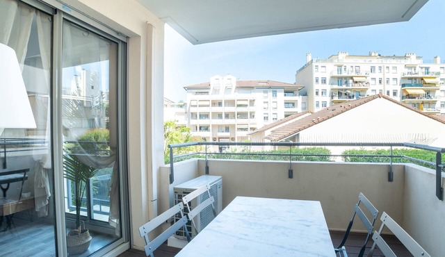 Bright 66m² At 600m From The Center Of Cannes