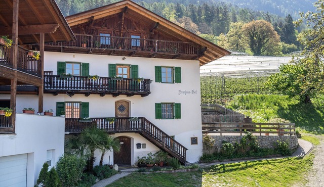 Brunjaunhof Apartment with Mountain View, Private Terrace, and Shared Garden