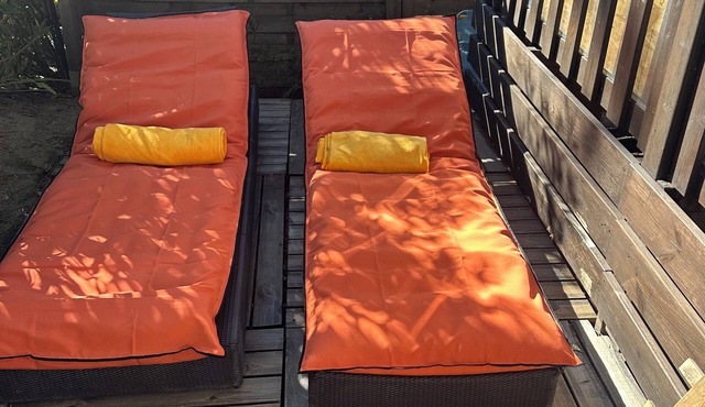 Bungalow saint Tropez plage Ramatuelle