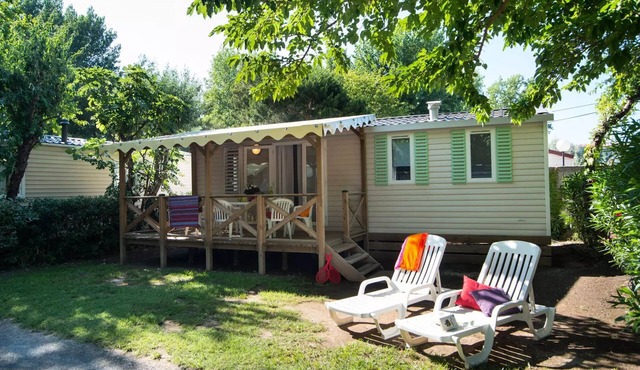Camping Abri de Camargue* - Mobile home 3 rooms 4 adults + 2 children
