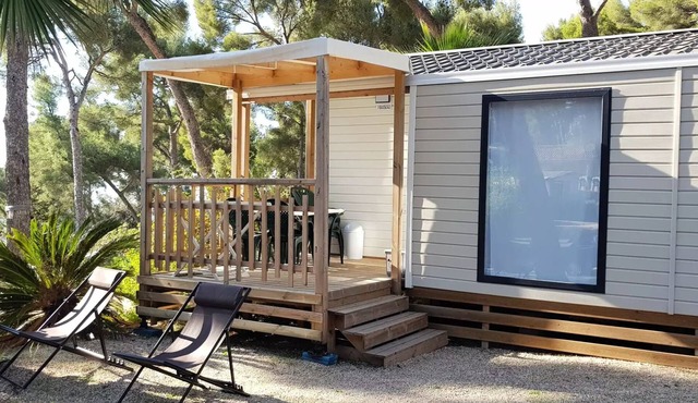 Ceyreste Campsite * - Mobile home Figuerolles 4 people