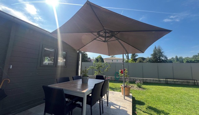 chalet with private terrace