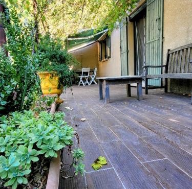Charmante maison climatisée avec jardin