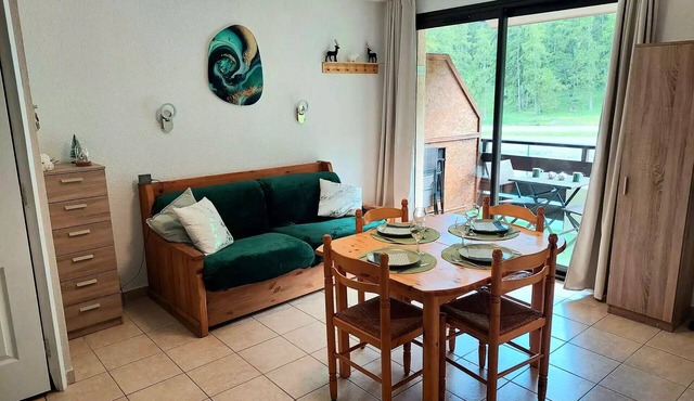 Charming, fully renovated one-bedroom apartment in the town of Réallon (A07)