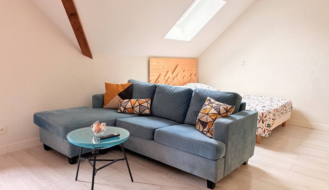 Charming studio for 2 pers in the countryside