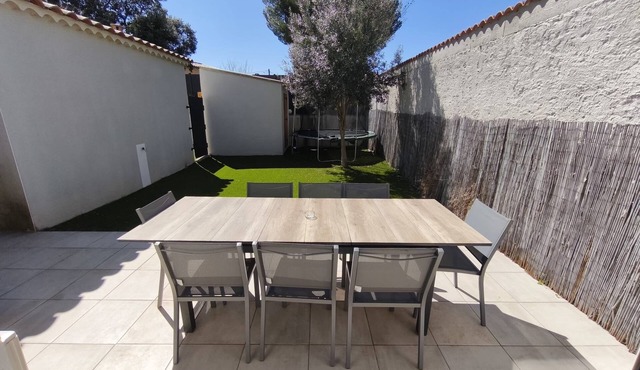 Charming T3 maisonette with garden