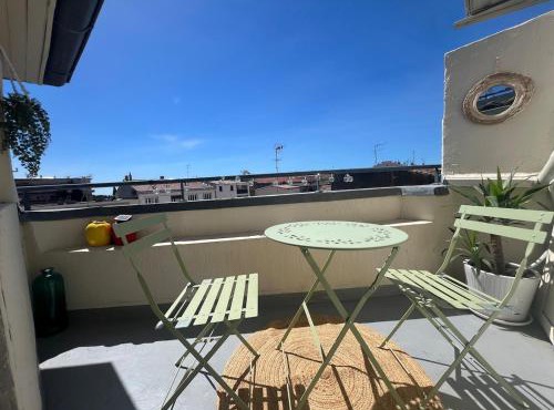 Clim et terrasse cœur de ville