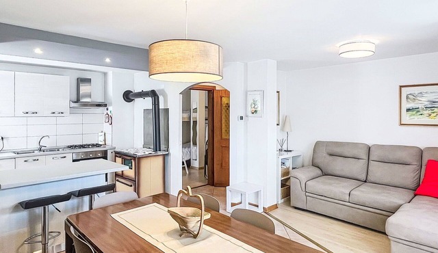 Cosy apartment for 6 people with WIFI, TV, patio and pets allowed