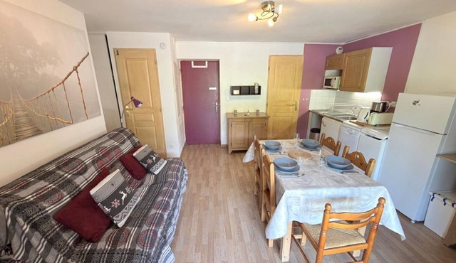 Cozy apartment facing slopes - 4 guests