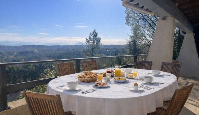 EXCEPTIONAL VIEW of Mt. Ventoux, between the Ardèche Gorges and the Cèze Valley