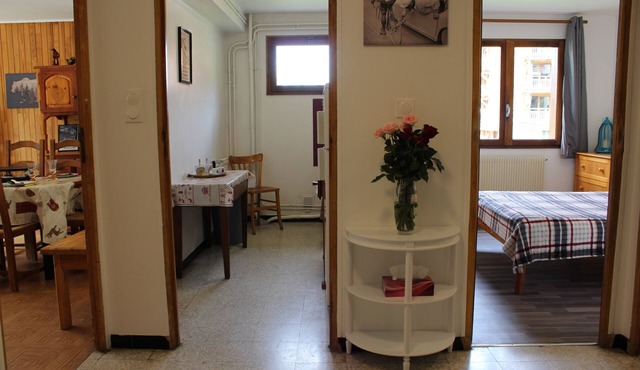 Family apartment for 6 people in a quiet residence in Sainte Marie