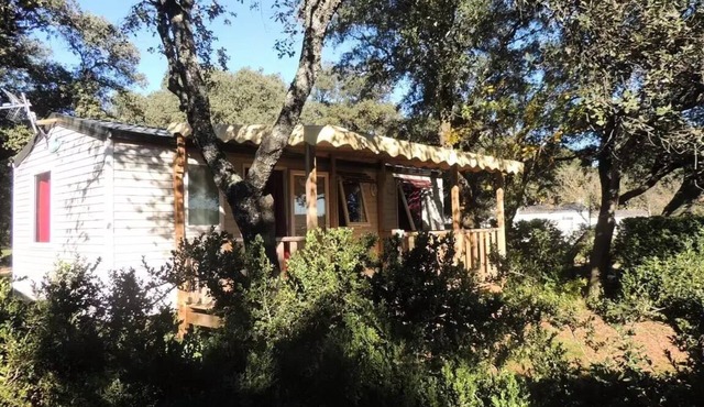 FAMILY PLUS Comfort Mobile Home, 32 m², 4 rooms, TV INCLUDED, check-in/check-out on Saturday, sleeps 6