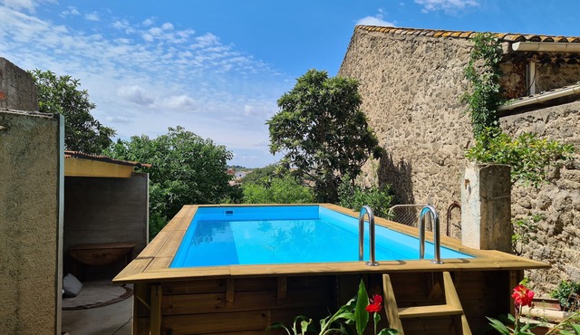 For 6 adults - 4 bedroom air conditioned home with stunning views, pool & garden
