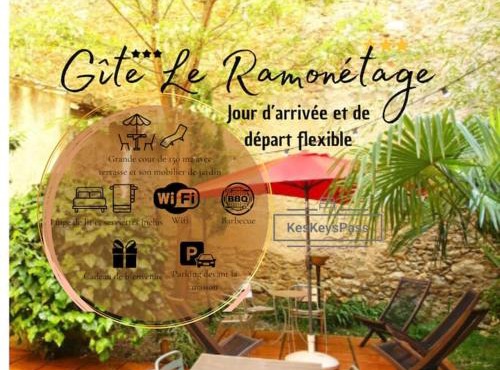 Gîte LE RAMoNETAGE by Keskeyspass