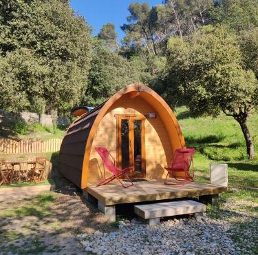 Hébergements Insolites Camping la Pinède des Mées