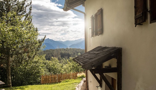 Hafling, near Merano and the ski and hiking area Merano 2000