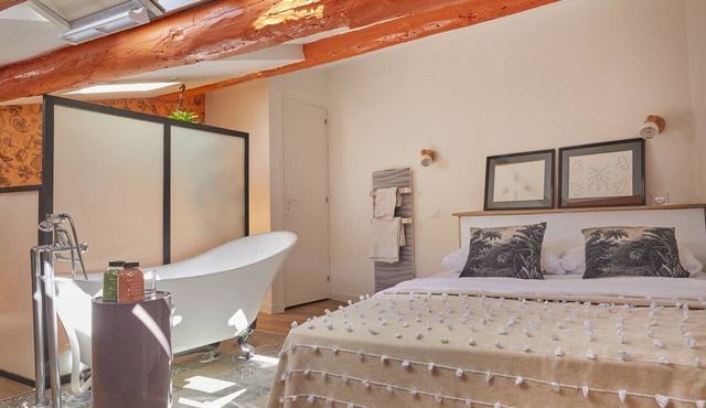 Historic Beziers flat with A/C,next to les Halles