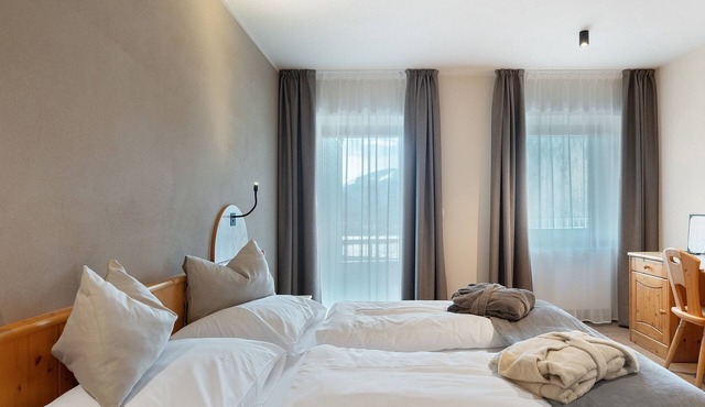 Hotel Murrer Double Room 107 with Mountain View, Spa and Wellness Area