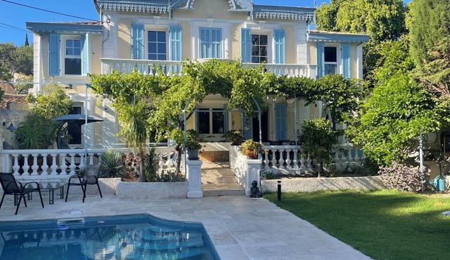 HOUSE- SEA VIEW FROM ROOMS- PRIVATE POOL-;A CORNER OF THE COUNTRYSIDE