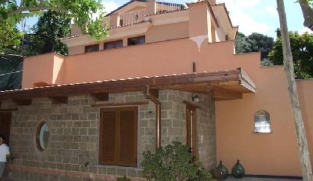 House with garden