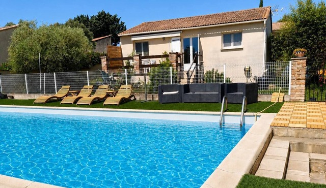 "L'Alboréa - 70m2 private villa with terrace, XXL pool